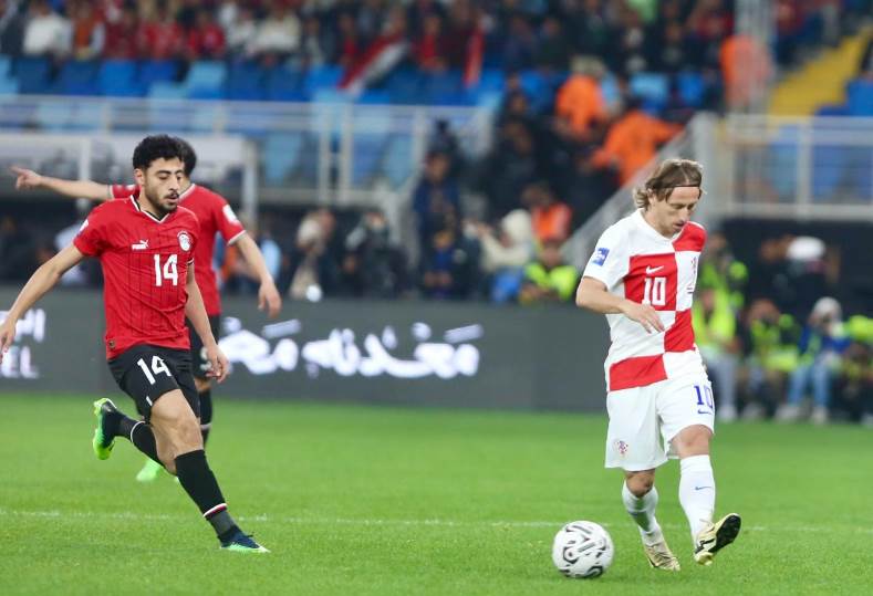 كرواتيا تفوز علي المنتخب الوطني ويتوج بكأس العاصمة الإدارية