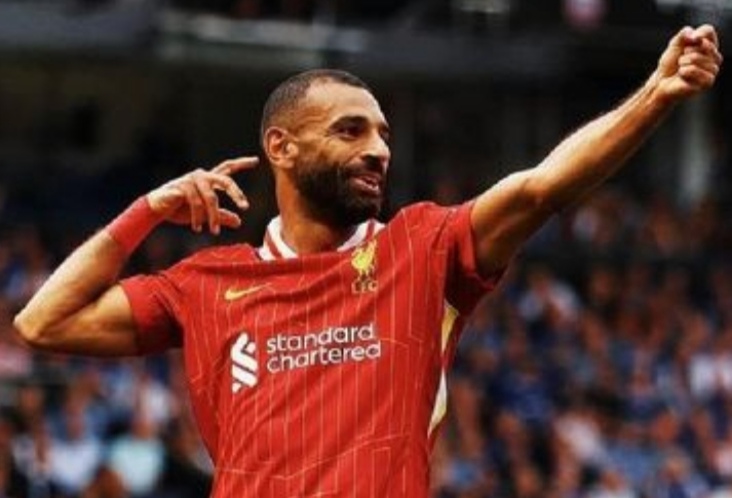 الصفحة الرسمية لنادى الزمالك تحتفل بطريقة احتفال محمد صلاح بهدفه اليوم