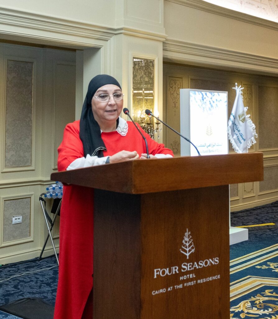 الأستاذة جومان سلامة، المستشار التنفيذي للمشروعات بالبنك الزراعي المصري:  شهادة PCI-DSS إعتراف دولي بقدرة البنك على تقديم خدمات مالية آمنة وموثوقة