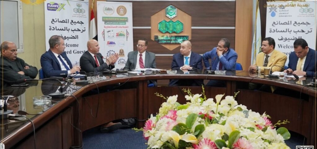 المهندس هيثم حسين مؤسس منظومه”omc” يقود تحالفًاَ صناعياَ مع اتحاد مستثمري العاشر من رمضان يعيد تشغيل المصانع المتوقفة ويحوّل التحديات إلى ثروه إنتاجيه حقيقية